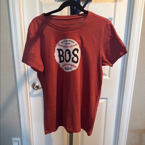 Life Is Good Tops - Life is Good Crusher Boston Tee. Size Large